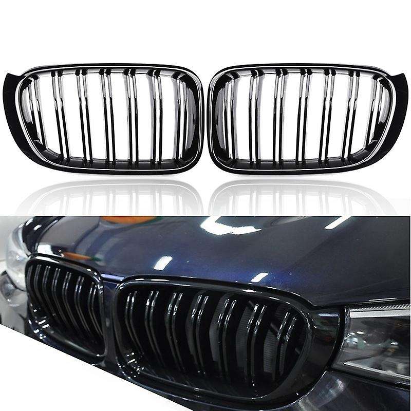 Front Kidney Grille Double Slat Sport Grill for X3 F25 X4 F26 2014-2018