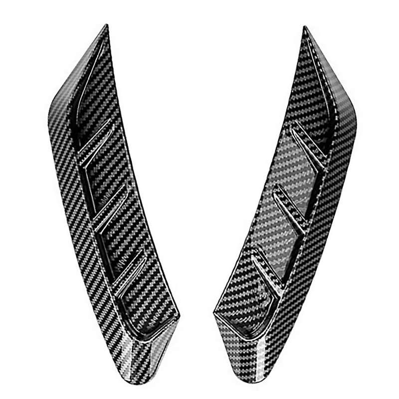 Front Lamp Eyebrows Decorative Stickers Cheek Vents Bumper Intake Gag Trim for  A4 B9 2020 A
