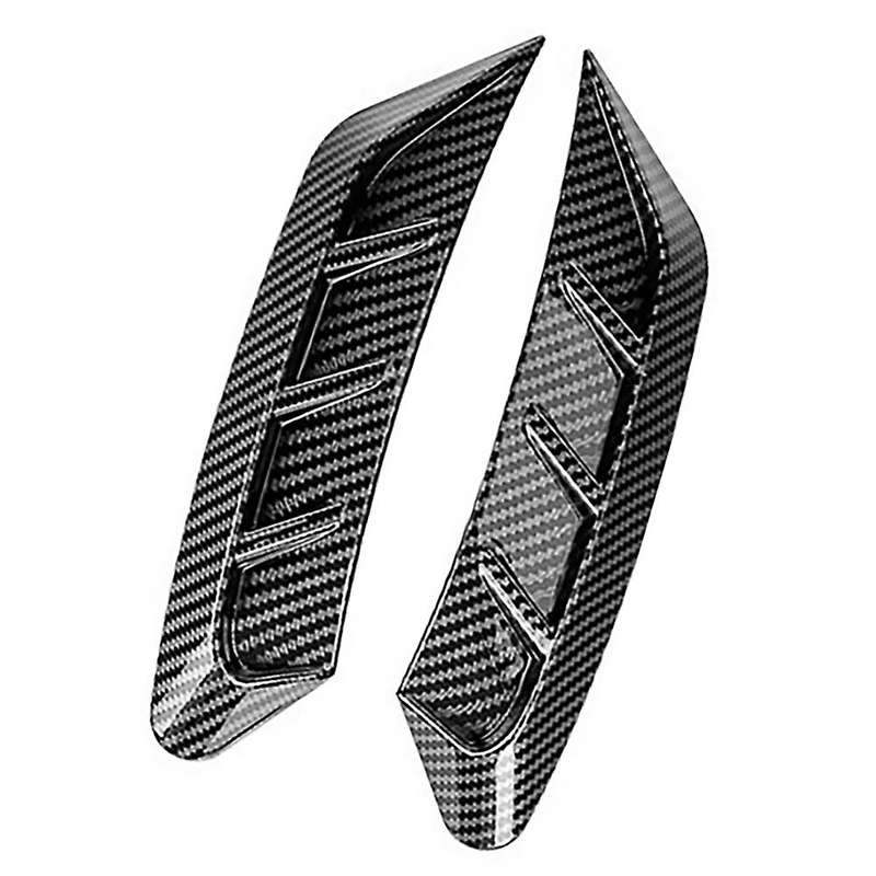 Front Lamp Eyebrows Decorative Stickers Cheek Vents Bumper Intake Gag Trim for  A4 B9 2020 A