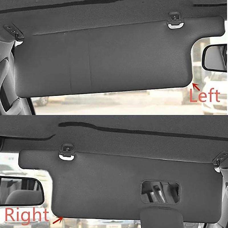 Front L+R Interior Sunvisor Visor with Hook for Pajero Montero Shogun MKII V31 V32 V33