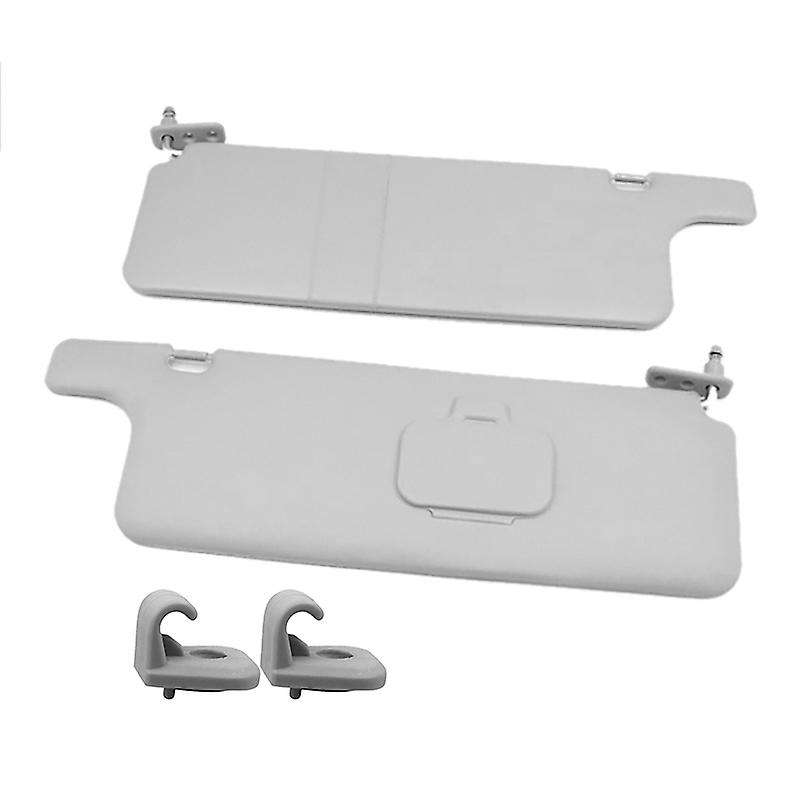 Front L+R Interior Sunvisor Visor with Hook for Pajero Montero Shogun MKII V31 V32 V33