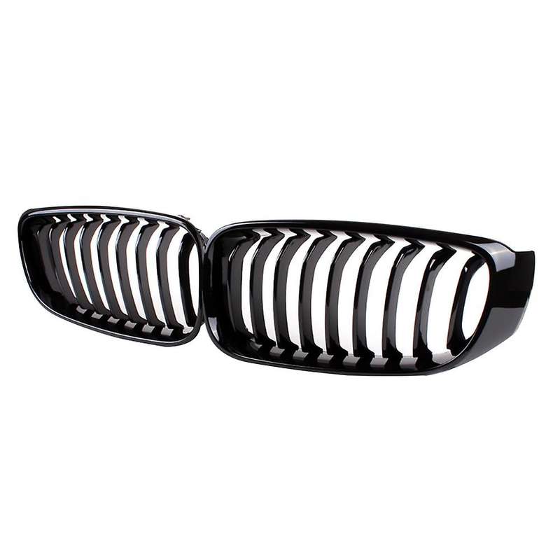 Front Kidney Hood Grille Grill for  F34 3 Series 328I 330I 335I 340I GT XDrive 2014-2019 Gloss Black