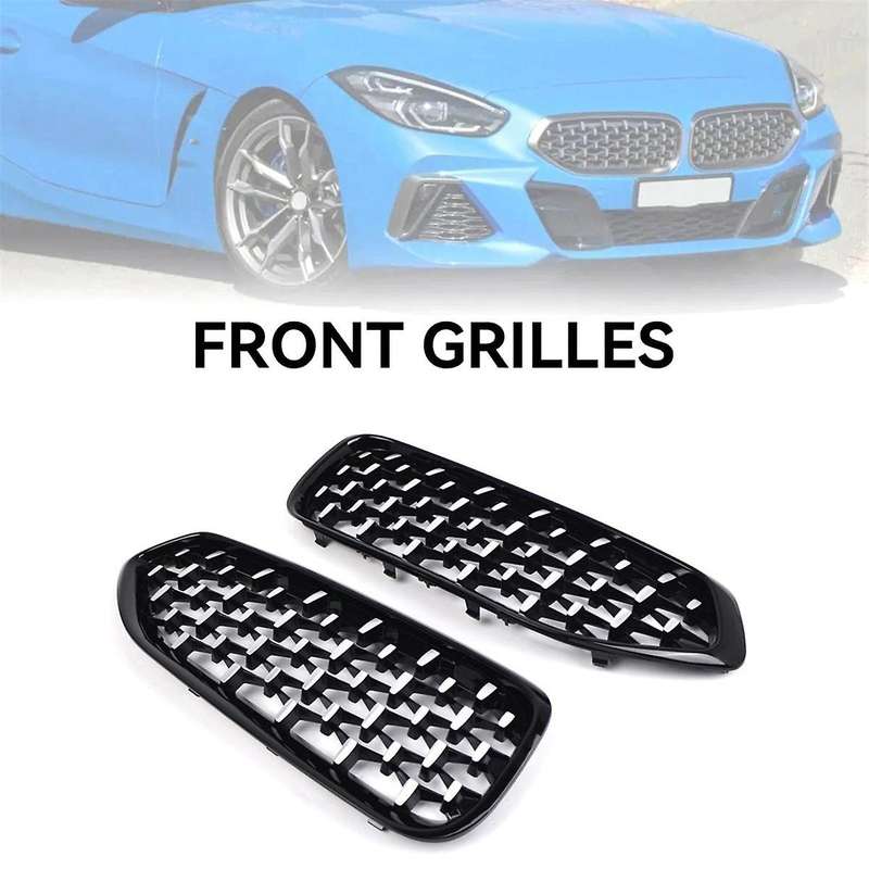 Front Kidney Grille Racing Grills for Z4 G29 2019-2022 Replaces 51138091295 51138091296 Car Accessor