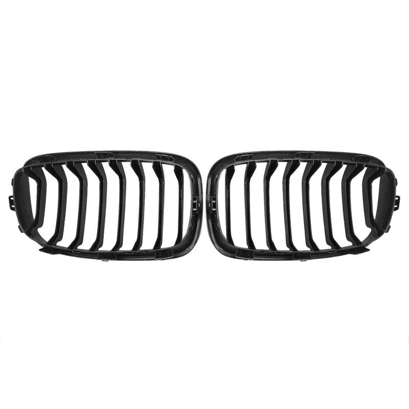 Front Kidney Grilles Matte Black 51137239022 51137239021 51137262120 for 1 Series F20 11-14 Auto Rep