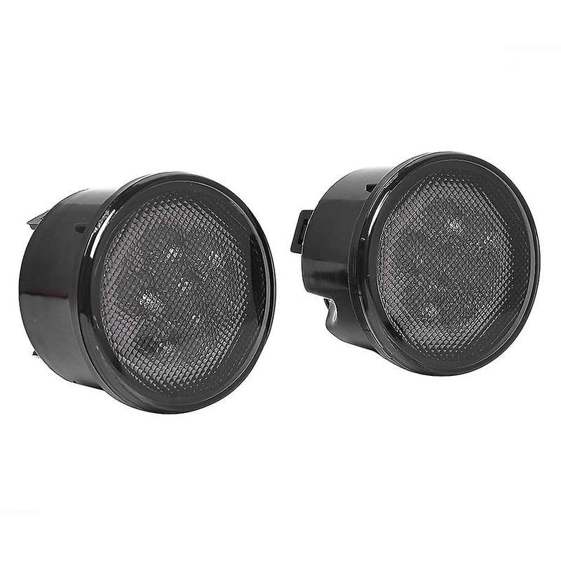Front LED Turn Signal + Side Marker Light Kit for 2007-2017 JK
