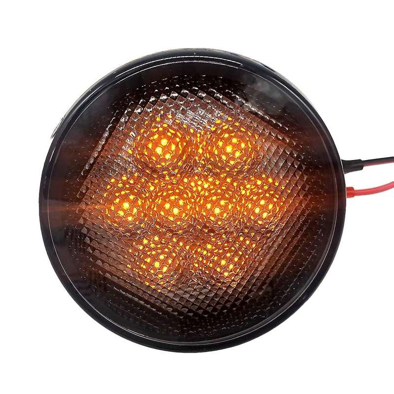 Front LED Turn Signal + Side Marker Light Kit for 2007-2017 JK