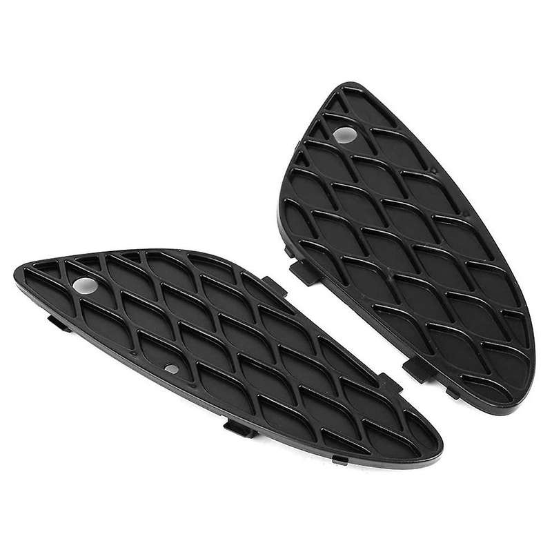 Front Left and Right Bumper Grille Insert Mesh Cover for - E- W211 E320 E350 E500 2003-2006