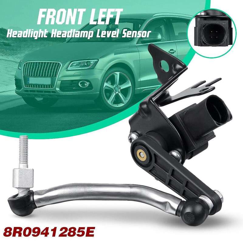 Front Left Car Suspension Height Headlight Level Sensor for Q5 2009-2017 Sq5 2014-2017 8r0941285e