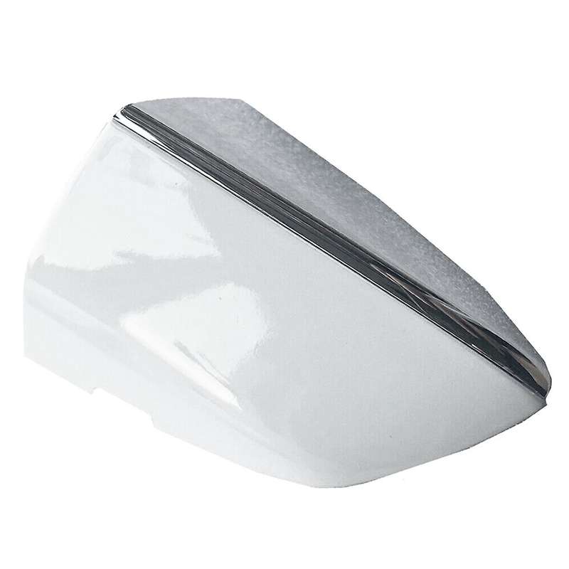 Front Left Door Handle Lock Key Cap Chrome 17A837879AGRU for MK7 2018-2024 Outside Handle Trim Cover