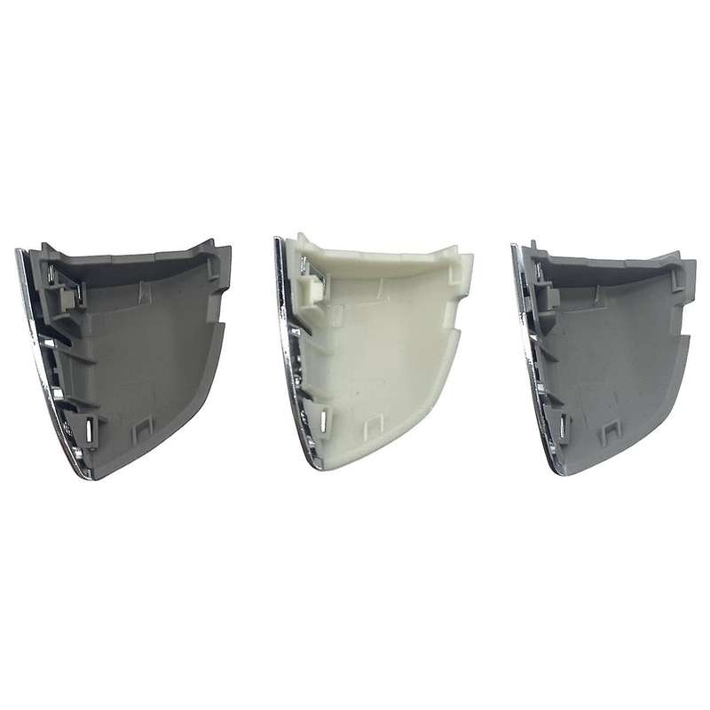 Front Left Door Handle Lock Key Cap Chrome 17A837879AGRU for MK7 2018-2024 Outside Handle Trim Cover