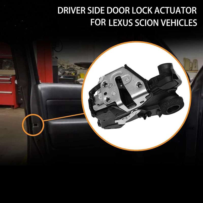 Front Left Driver Side Door Lock Actuator Latch FL for 02-09 ES/GX/RX TC Sienna 931-400