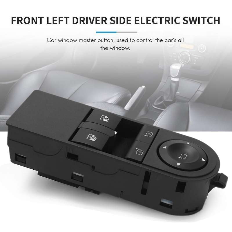 Front Left Driver Side Electric Switch Car Window Button 13228879 for Vauxhall Astra H & Zafira-b