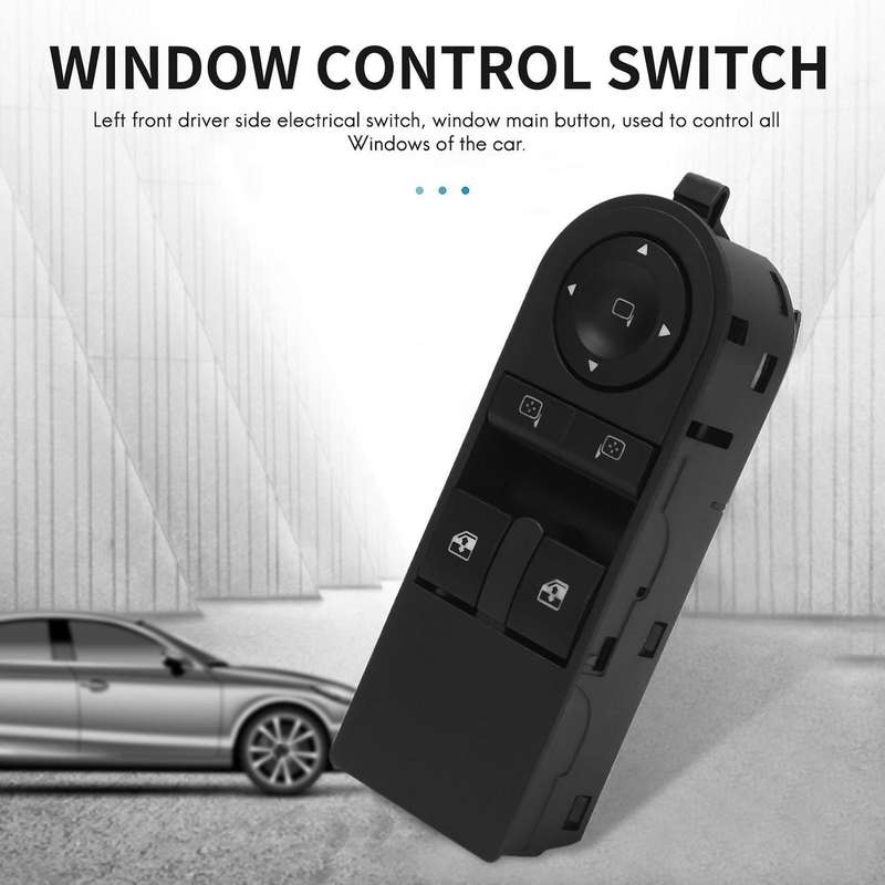 Front Left Driver Side Electric Switch Car Window Button 13228879 for Vauxhall Astra H & Zafira-b
