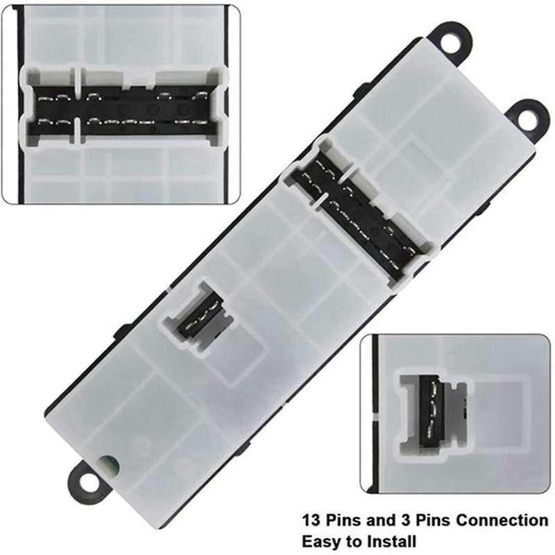Front Left Driver Side Power Window Master Switch Fit 25401-bb65b for Navara D40