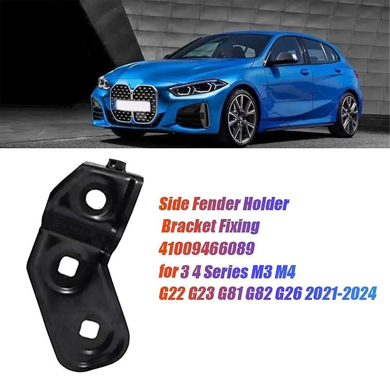Front Left Holder 41009466089 for 3 4 Series M3 G22 G23 G81 G82 G26 2021-2024 Side Panel Bracket Fix