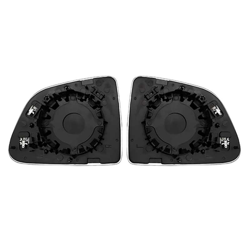Front Left Right Anti-Fog Rear View Mirror Lens Glass for Model Y 2021 Rearview Mirror White
