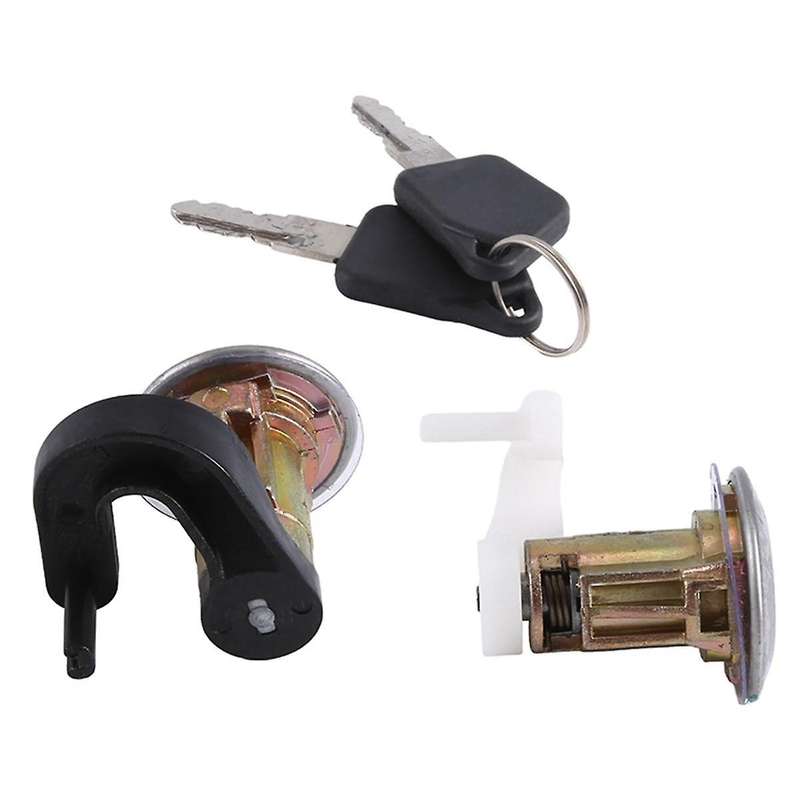 Front Left Right Door Lock Cylinder Barrel with 2 Keys for 306 9170-e7 9170e7