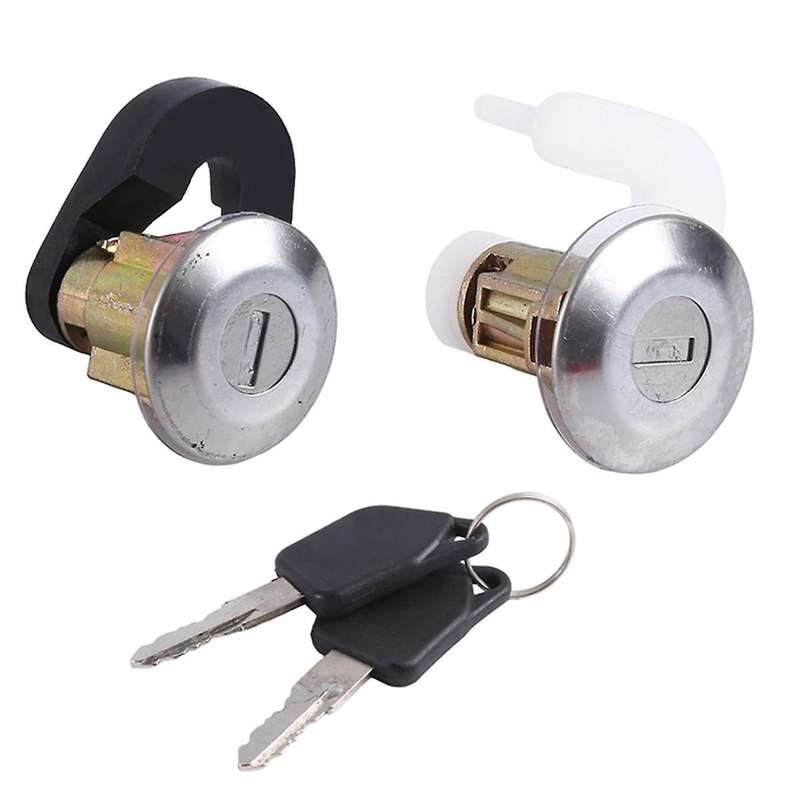 Front Left Right Door Lock Cylinder Barrel with 2 Keys for 306 9170-e7 9170e7