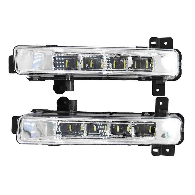 Front Left Right Car Fog Lamp for- 5 Series G30 G31 G38 2016-2018 Auto Bumper Fog Light LED DRL Dayt