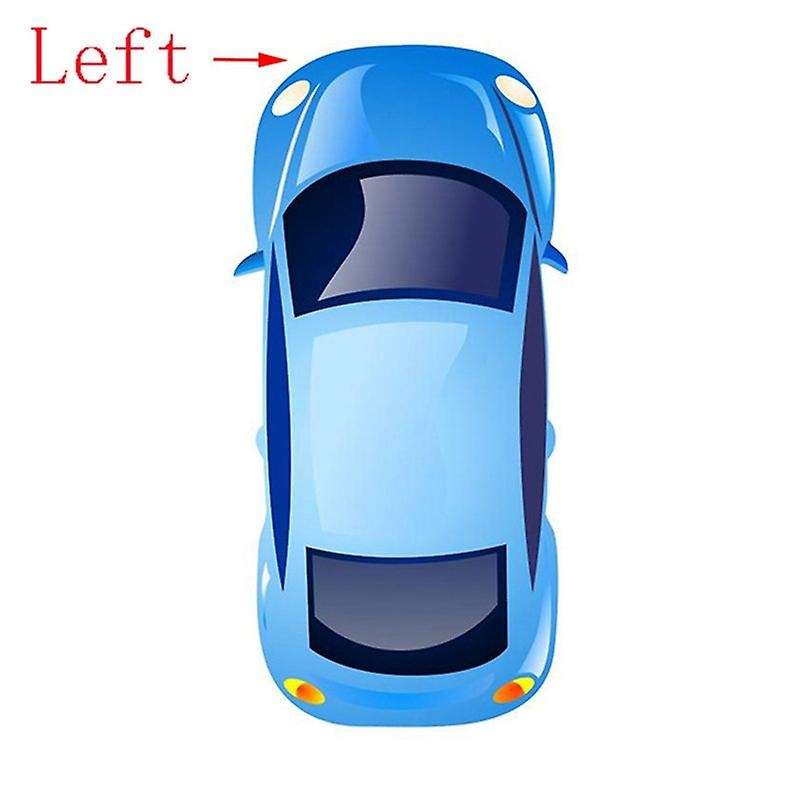 Front Left Right Bumper Fog Light Lamp Cover Chrome Grill for 12-19 7N0853665 7N0853666 7N0 853 665B