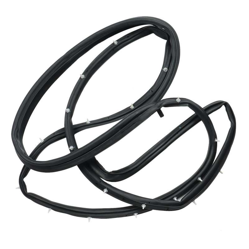 Front Left Rubber Seal Strips MR120675 for MONTERO Gen2 V31 V32 V33 92-00 Door Weatherstrip Moulding
