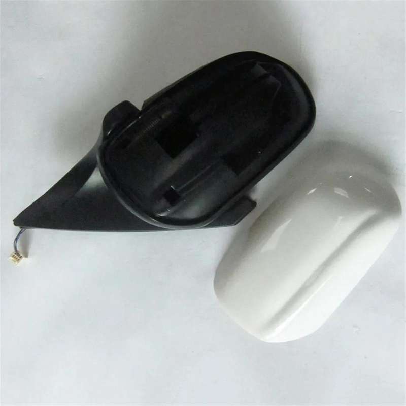 Front Left Side Power Mirror for 323 Family 1998-2005 3 Line Manual Adjustment Outside Rearview Mir