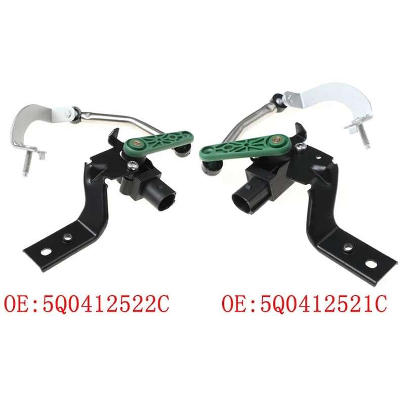 Front Left+right 5q0412522c 5q0412521c Xenon Headlight Level Sensor