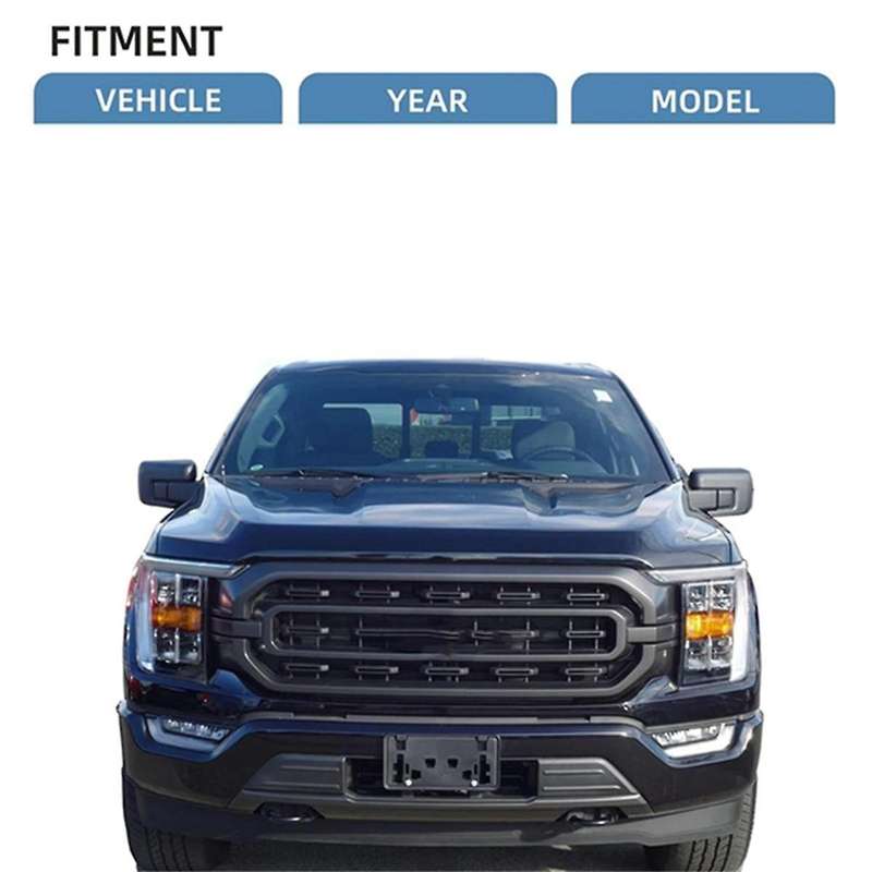 Front License Plate Frame for (except ) 2.7l 3.0l 3.5l V6 Engines 2021-2023 Ml3z17a385bb