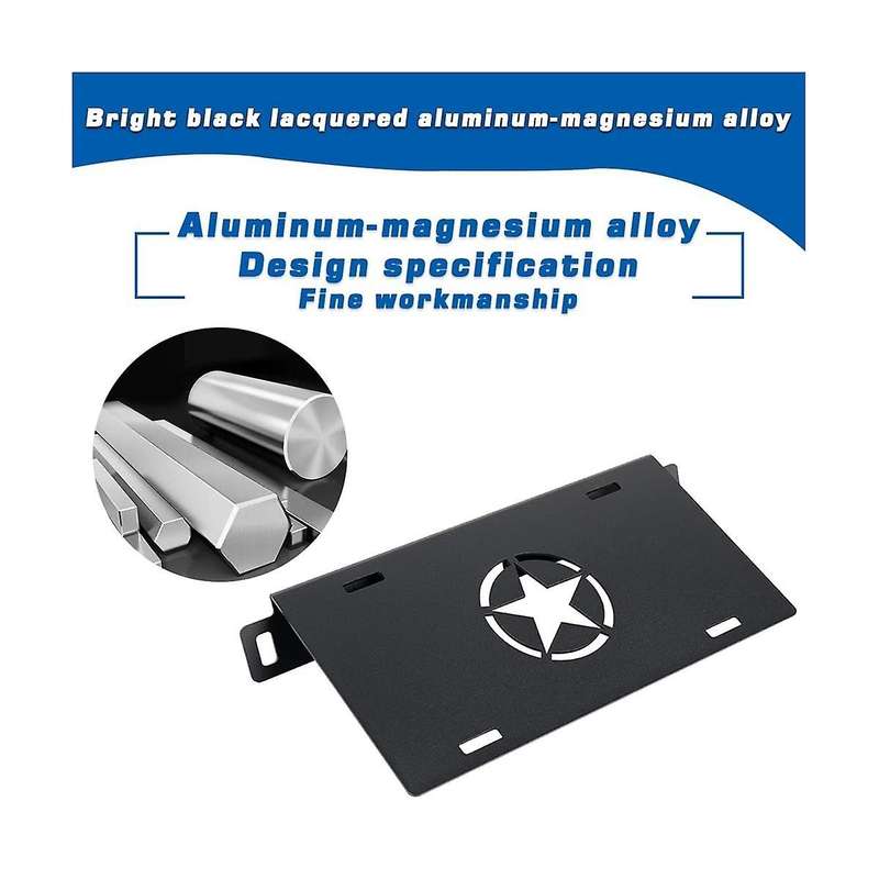 Front License Plate Frame for 2021 2022 2023 Accessories Front License Plate Mounting Bracket Holde