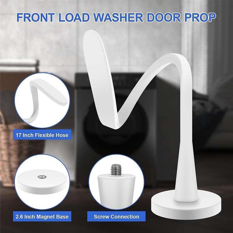 Front Load Washer Door Prop, Stable and Washing Machine Door Prop Open, Easy to Use Washer Door Pro