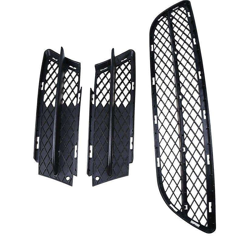 Front Lower Bumper Grilles Cover and Fog Light Lamp Cover for  3 Series E90 E91 2006-2008 5111713407