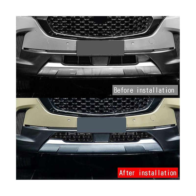 Front Lower Bumper Grill Grille Moulding Cover for -50 2020-2023 Car Front Bottom Middle Net Decora