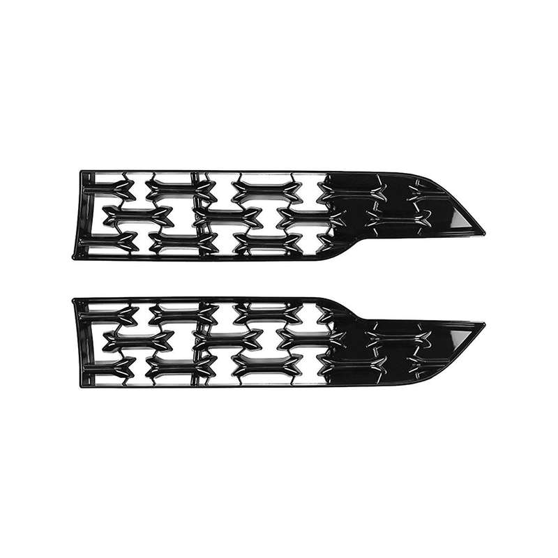 Front Lower Bumper Grill Grille Moulding Cover for -50 2020-2023 Car Front Bottom Middle Net Decora