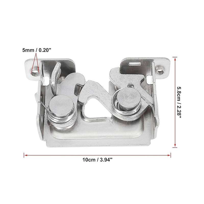 Front Lower Hood Lock Catch Lock Release 51237115229 / 51232753419 for 335i 135i 328i 335xi 528xi 53