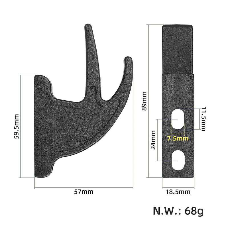 Front Metal Hook for M5 and M6 Screw Electric Scooter Accessories Parts Storage Hook