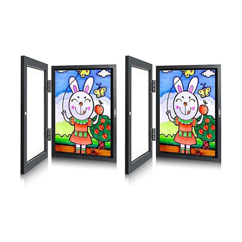 Front Opening and Interchangeable Picture Displays for Arts, Crafts, Paintings, Hanging Pictures (b
