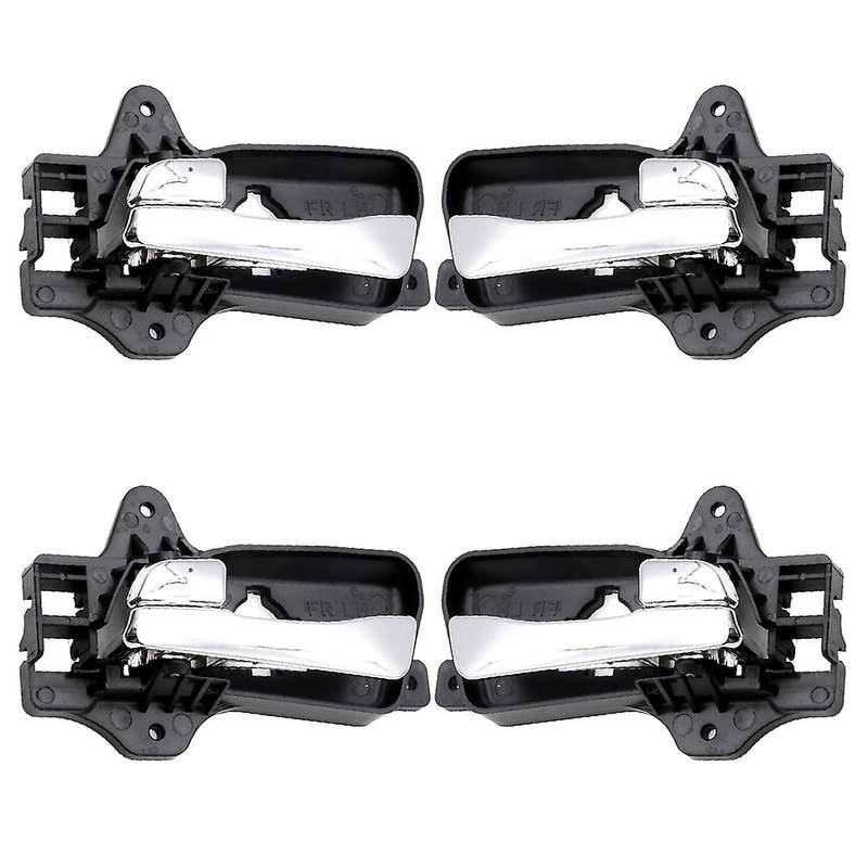 Front Rear Left Right Interior Inside Door Handle for I30 I30CW 2007 - 2012 Driver Passenger Chrome