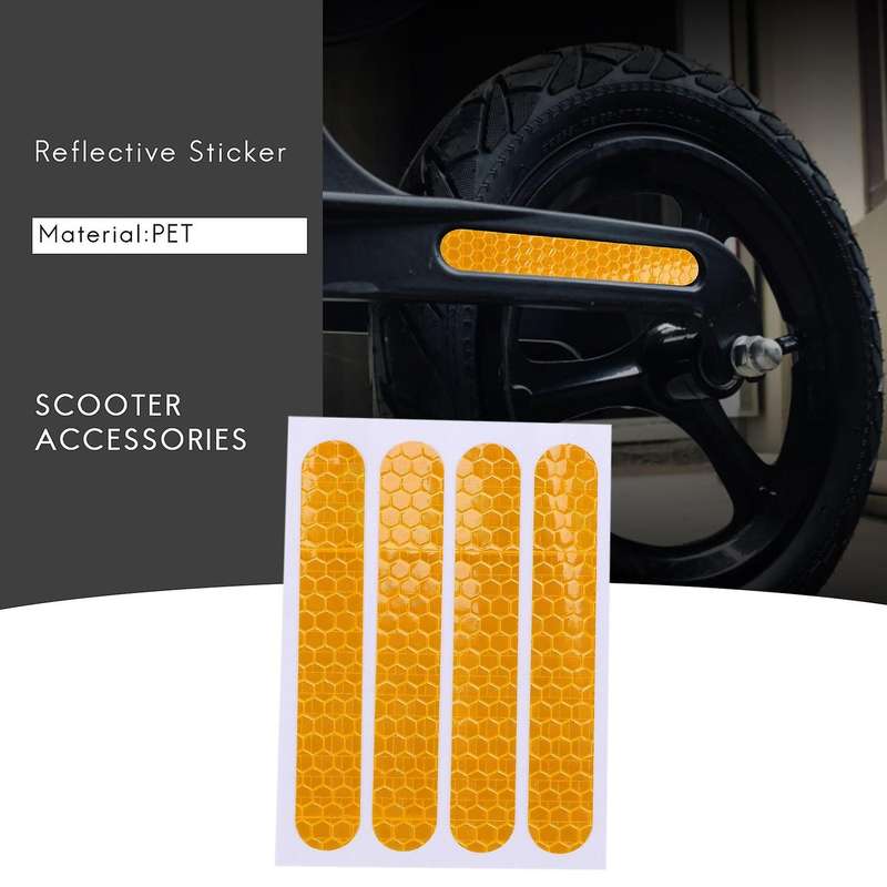 Front Rear Wheel Cover Protective Shell Reflective Sticker Compatible Max G30 Scooter Accessories 4P