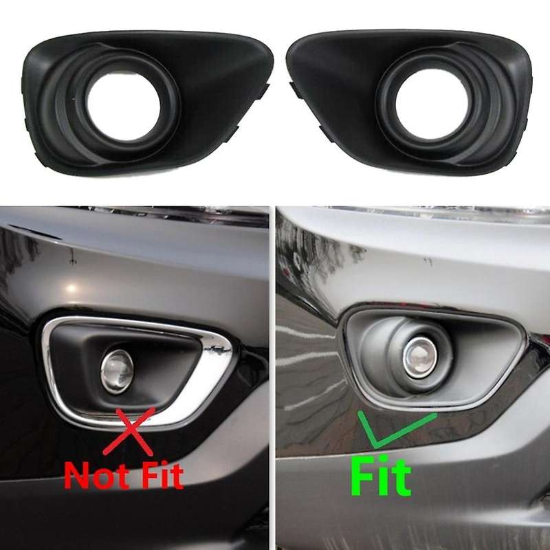 Front Right & Left Side Fog Light Lamp Bezels for Compass 2011-2016 68109871AA 68109870AA