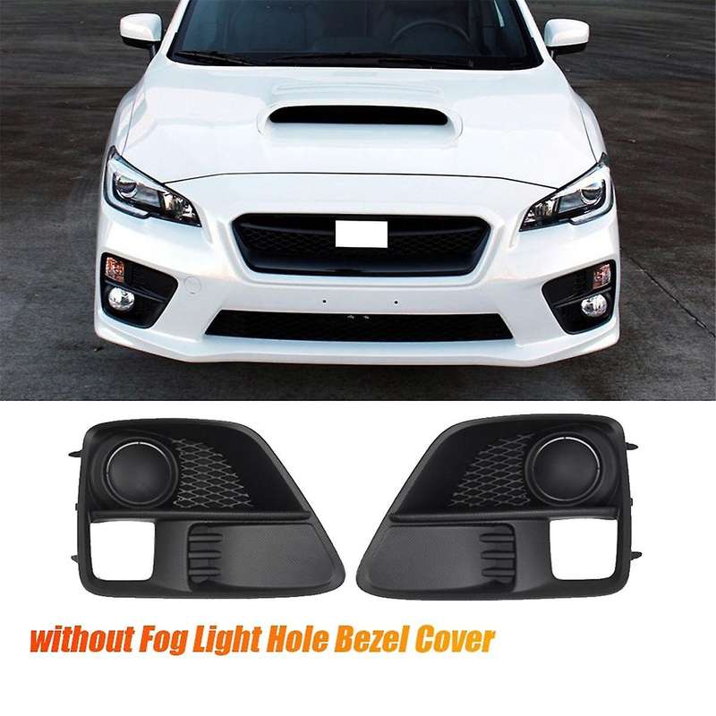Front Right Bumper Fog Light Lamp Bezel Cover 57731va020 for & 2015-2017 Lower Grille Honeycomb Beze
