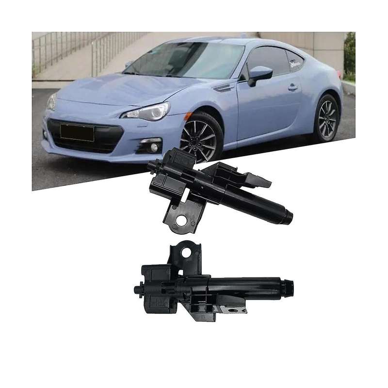 Front Right Headlight Water Spray Nozzle 86636CA251 for BRZ 2015-2019 Head Light Washer Nozzle Actua