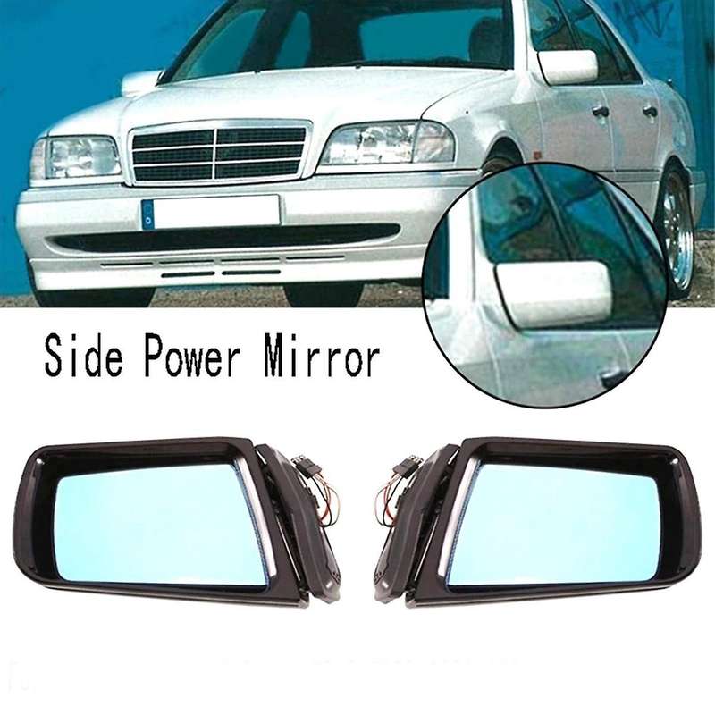 Front Right Side Power Mirror for C-Class W210 W202 C220 C230 C280 1994-2000 Outside Rearview Mirro