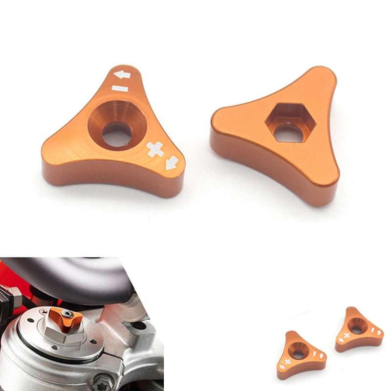 Front Shock Absorber Fork Knob Adjuster Bolt for Sxf Exc 125 150 250 350 450 530 690 Enduro Smc Sup