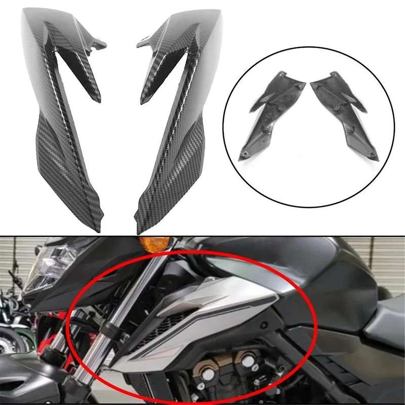 Front Side Tank Exhaust Port Upper Fairing for CB500F 2016-2018 Fairing Trim Frame Cover Motorcycle