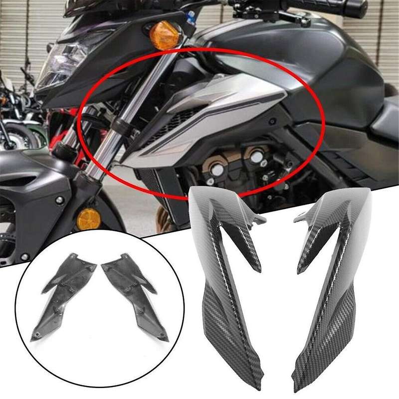 Front Side Tank Exhaust Port Upper Fairing for CB500F 2016-2018 Fairing Trim Frame Cover Motorcycle