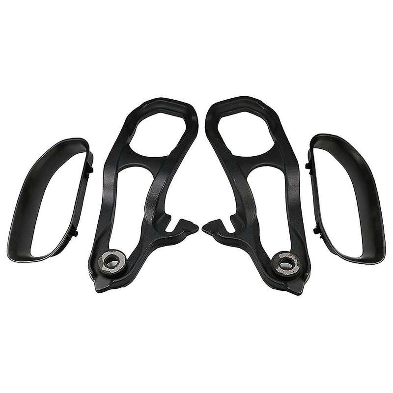Front Tow Hooks Left & Right with Hardware Black for Ram 1500 DT 2019 2020 2021