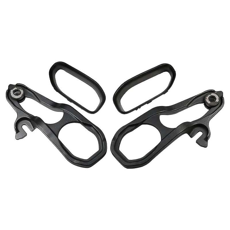 Front Tow Hooks Left & Right with Hardware Black for Ram 1500 DT 2019 2020 2021