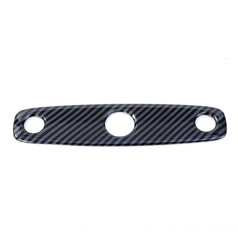 Front Top Reading Light Cover Trim Interior Accessories for 2024 Abs Carbon Fiber