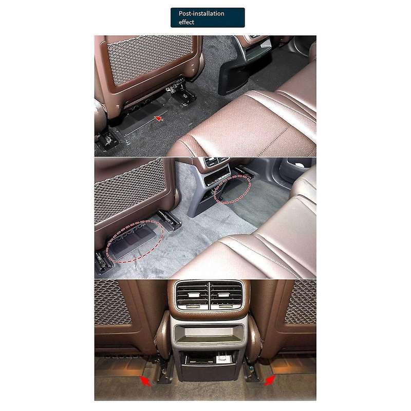 Front Underseat Vent for W167 400 450 GLS 580 350 2020-2024 Car Front Seat Air Outlet Under the Seat