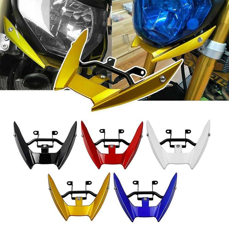 Front Upper Headlight Fairing Stay Bracket for MT 09 FZ-09 2014 2015 2016 Black